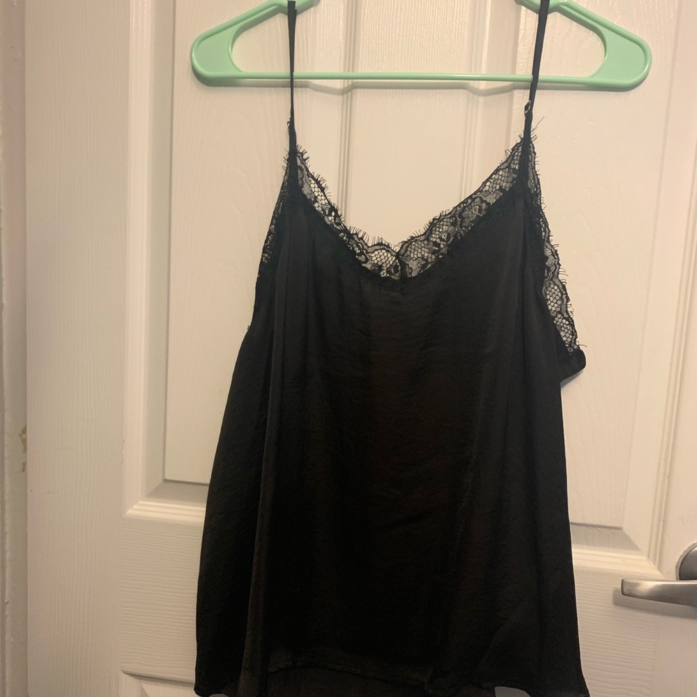 XL Black Lace Cami